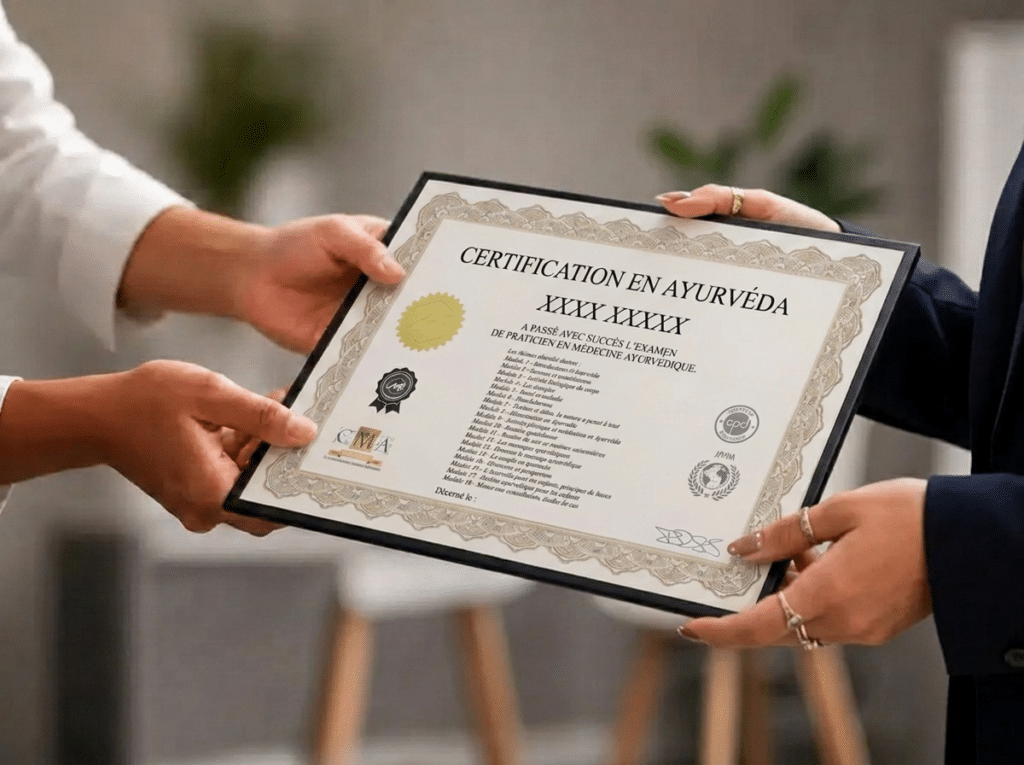 attestation ayurveda 4 3
