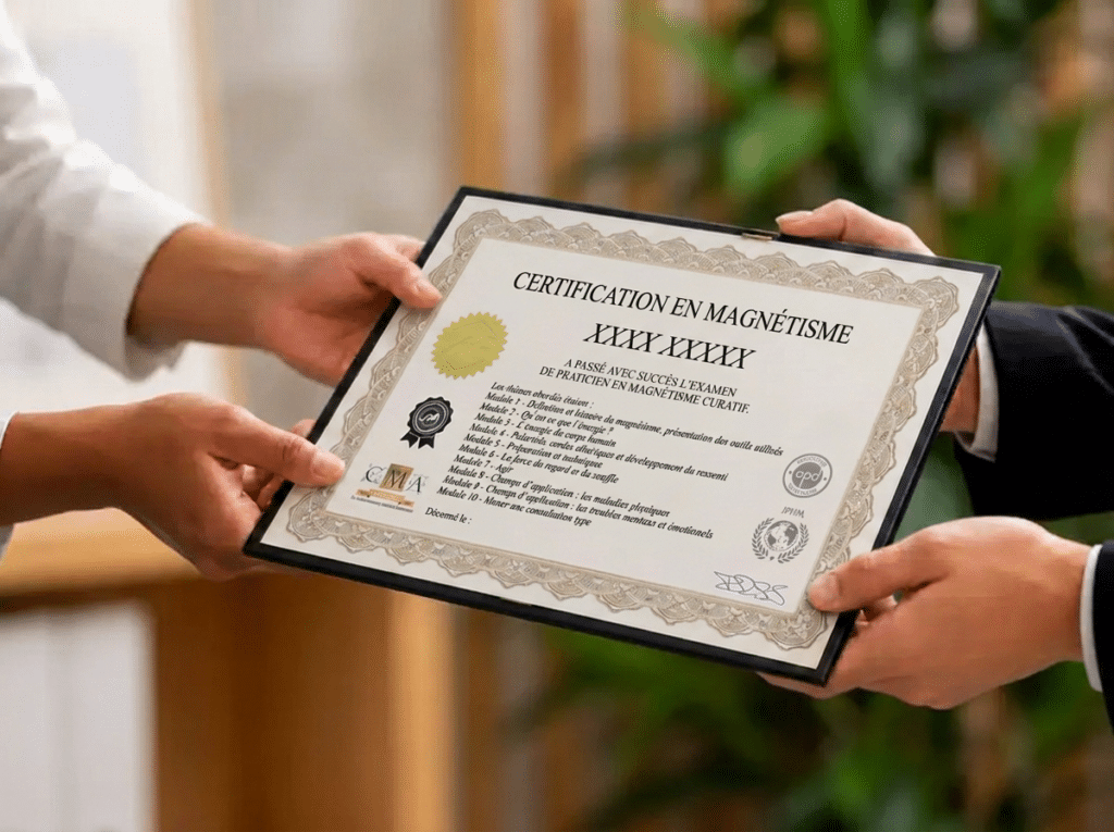 attestation magnétisme 4 3