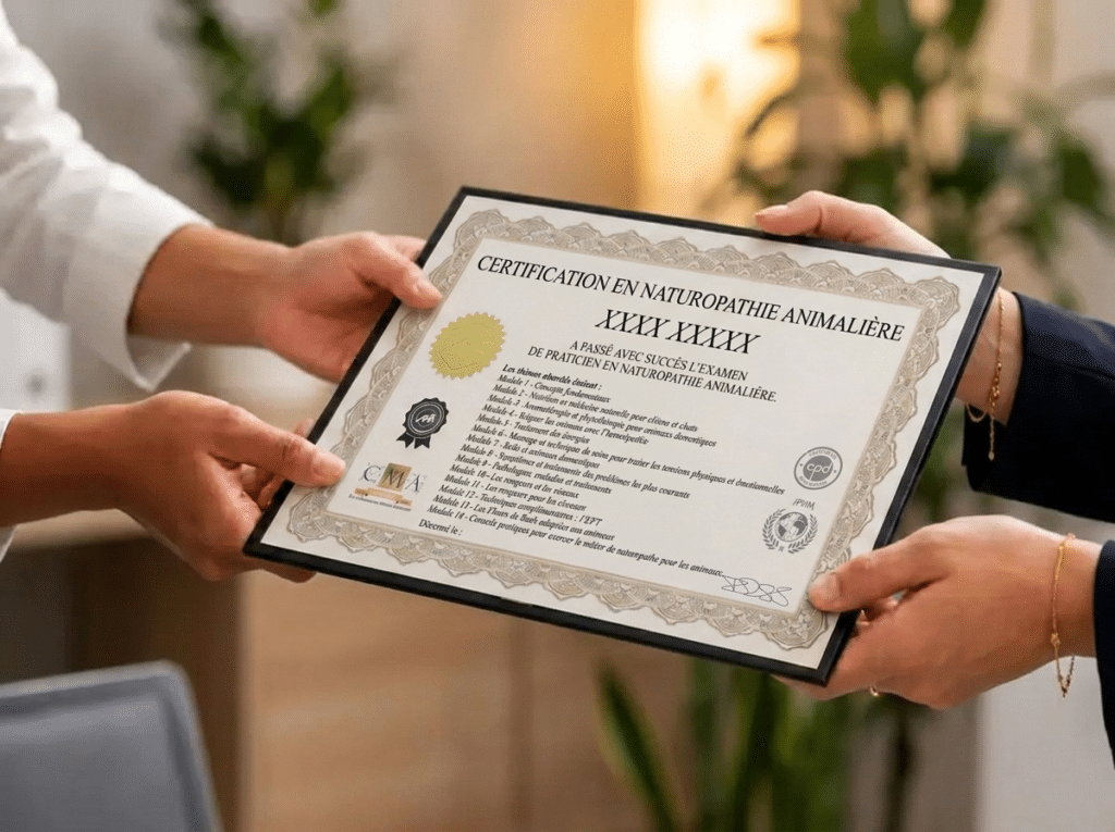attestation naturopathie animalière 4 3